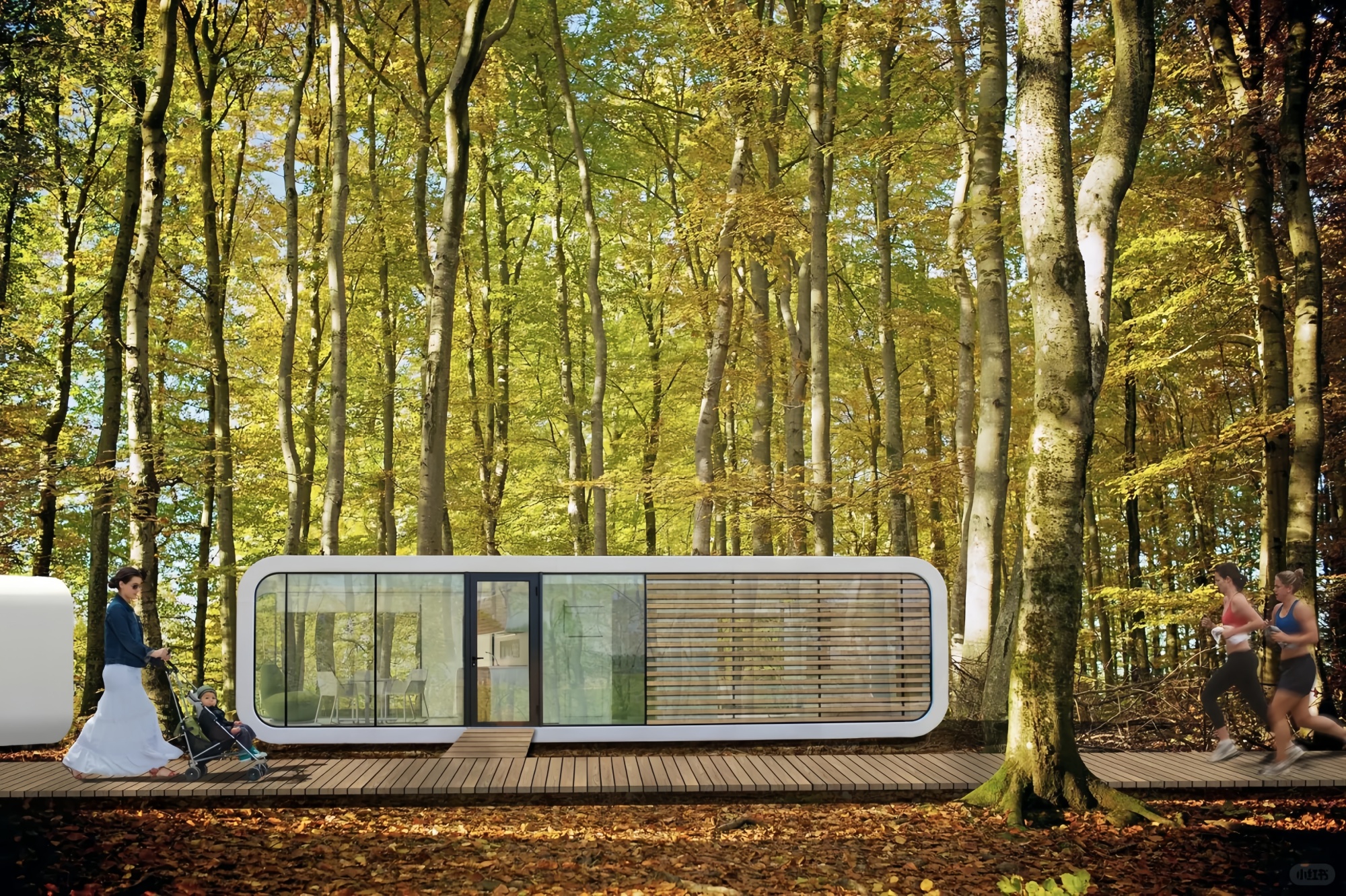Lightweight Prefabricated Container Tiny Space Capsule Mini House Moveable Pod Homes Office Smart apple Cabin