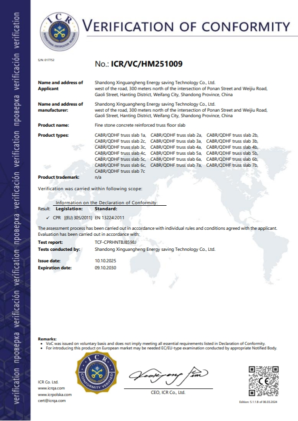 CE Certificate