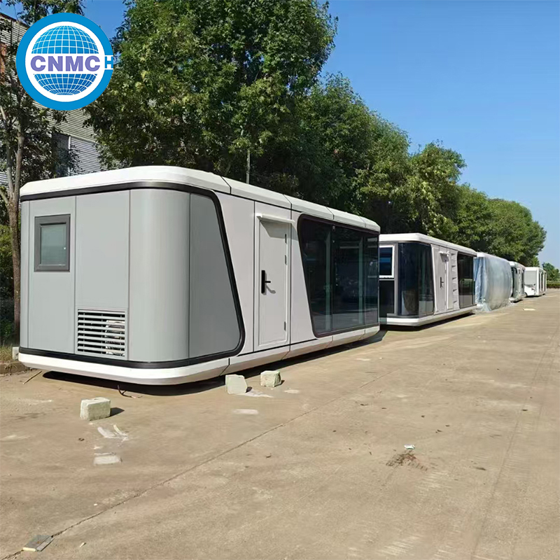 Commercial Grade 20ft 40ft Apple Cabin Prefab Home Mobile Villa Heavy Duty Structure Modular Building Office Shop Customized