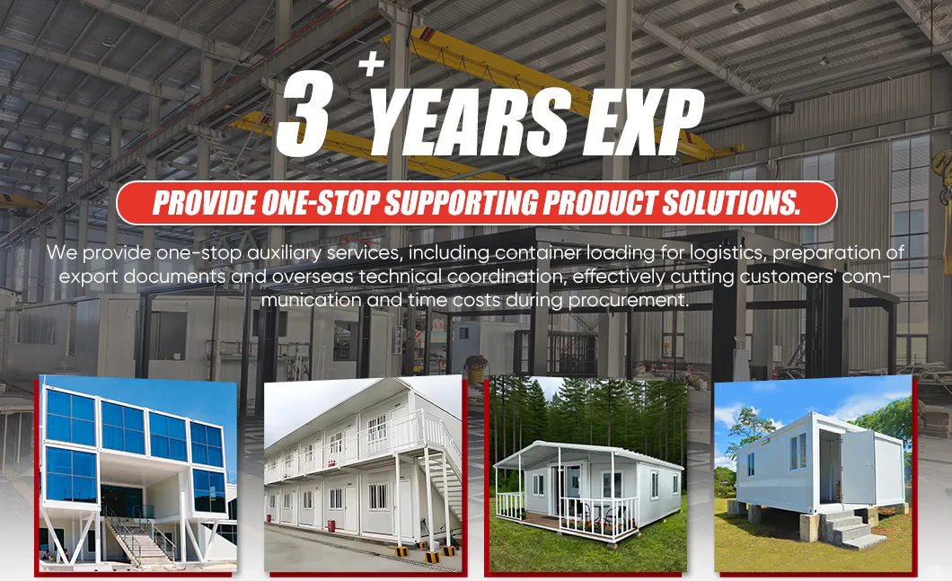Steel Modular Eco-Friendly Container House for Permanent Residence