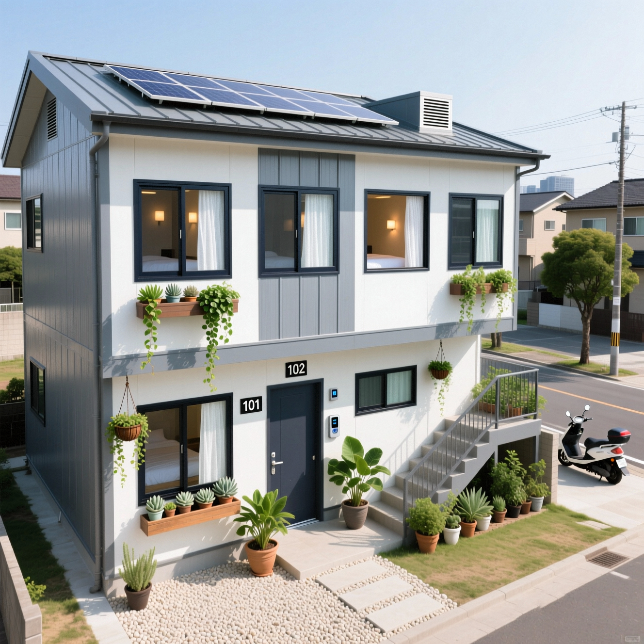 Customized Detachable 2 Floors Luxury Mobile Home Modular House Tiny Home Prefab Prefabricated Container Houses Villa