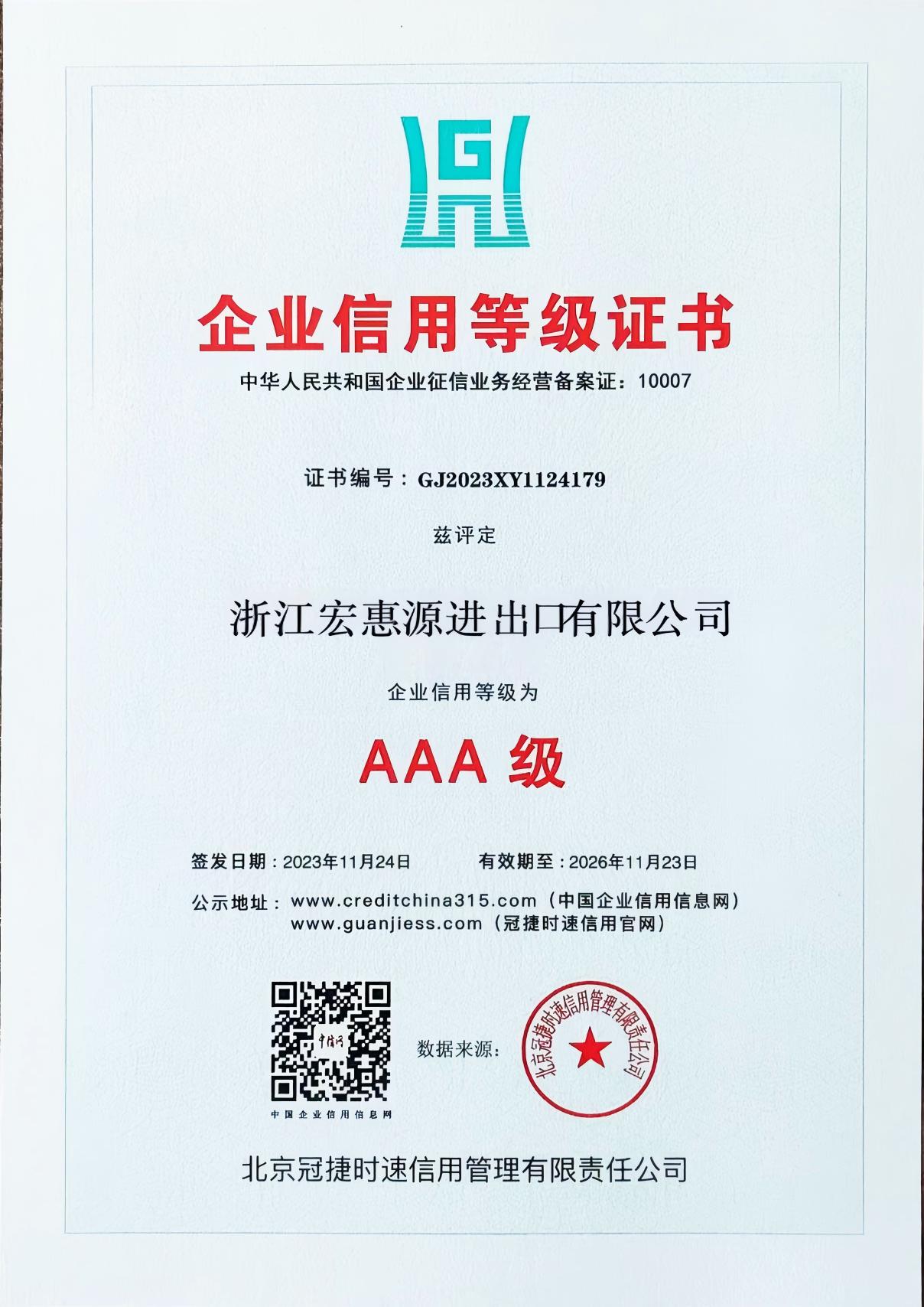 Quality Standard Certification