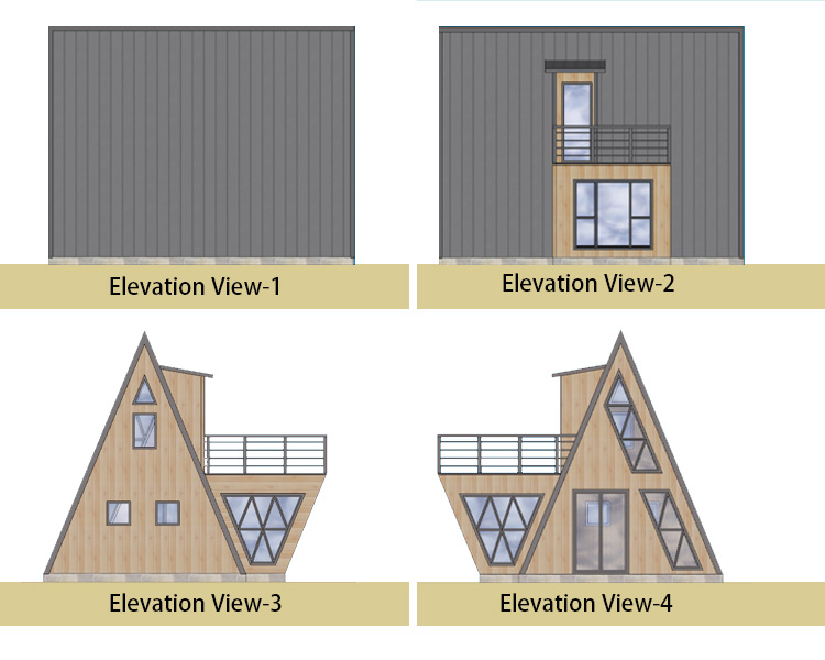 A-Frame Ground Foundation Layout