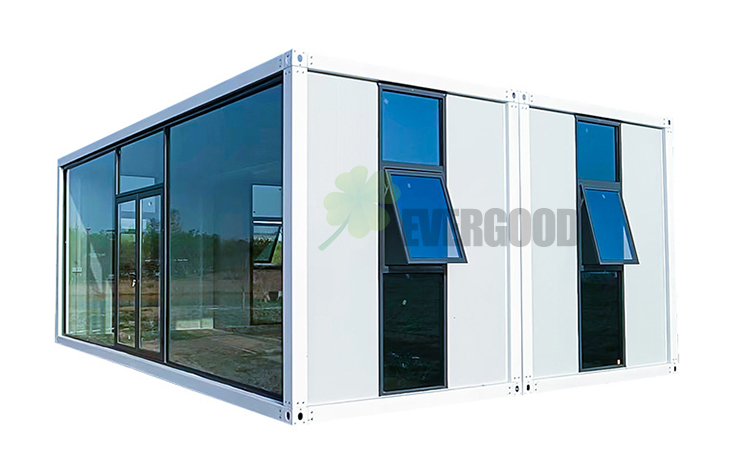 Assembled Container House Side View