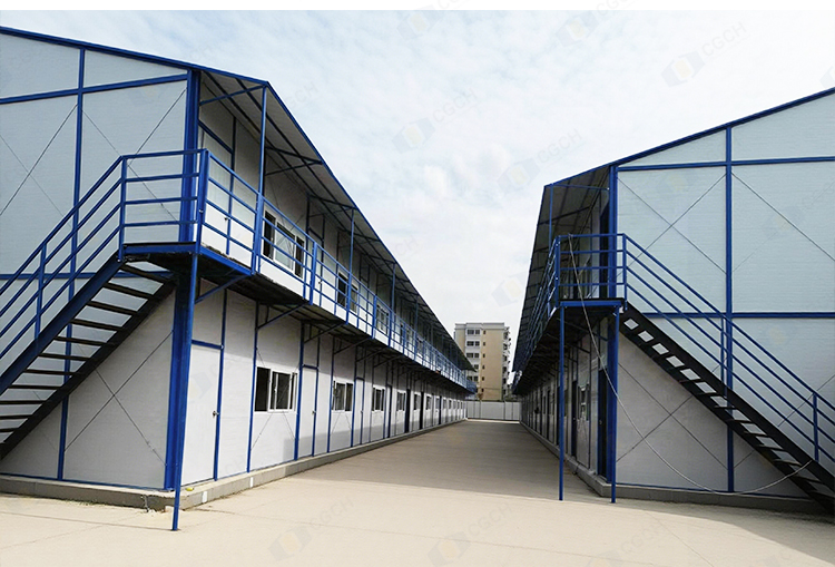 Waterproof Worker Housing Multi-Story Bungalow Office Container House Modern Prefabricated Houses Prefabricated Container House