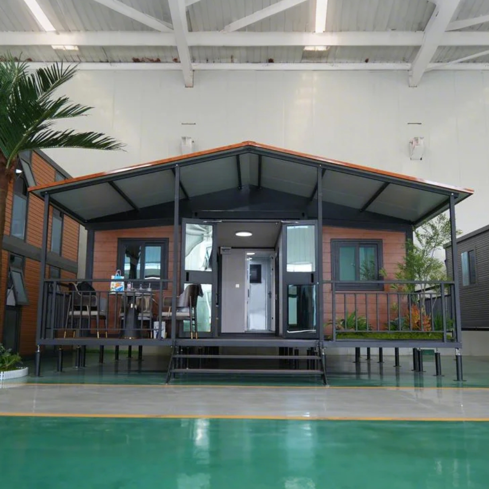 Luxury Villa Solar Power Off-grid Modular 20FT 40FT Expandable Container House Flat 2 3 4 Bedrooms Tiny House
