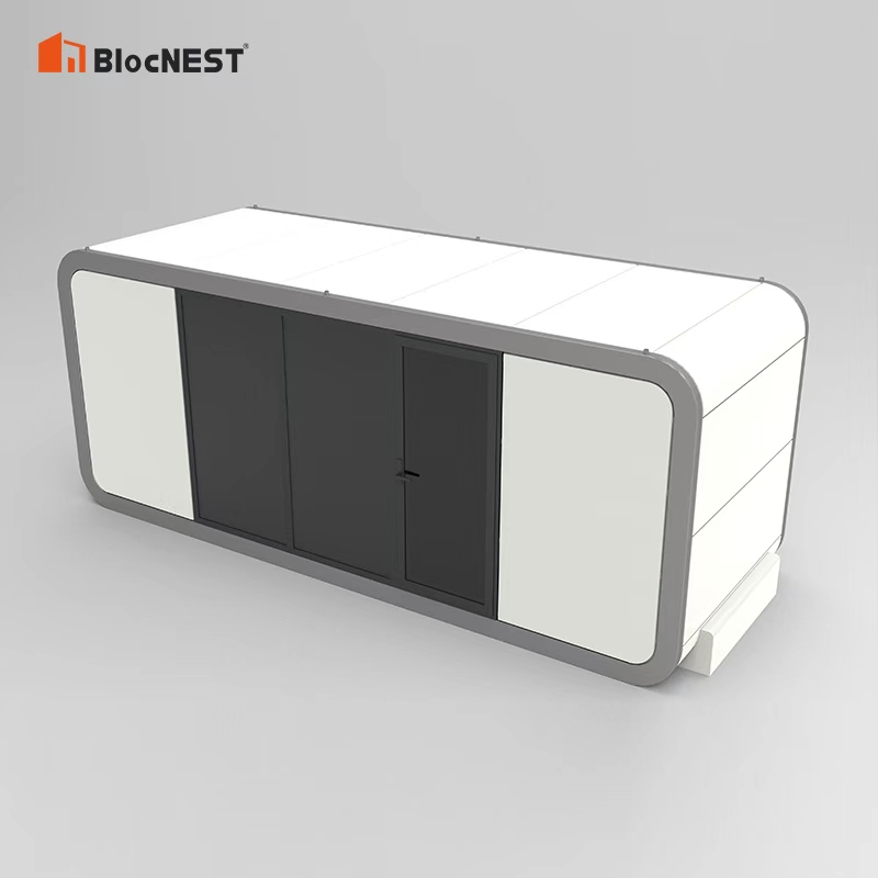 Customizable Luxury Double-layer Modular Capsule Container House Turnkey Villa House Bungalow House With Bathroom and Kitchen