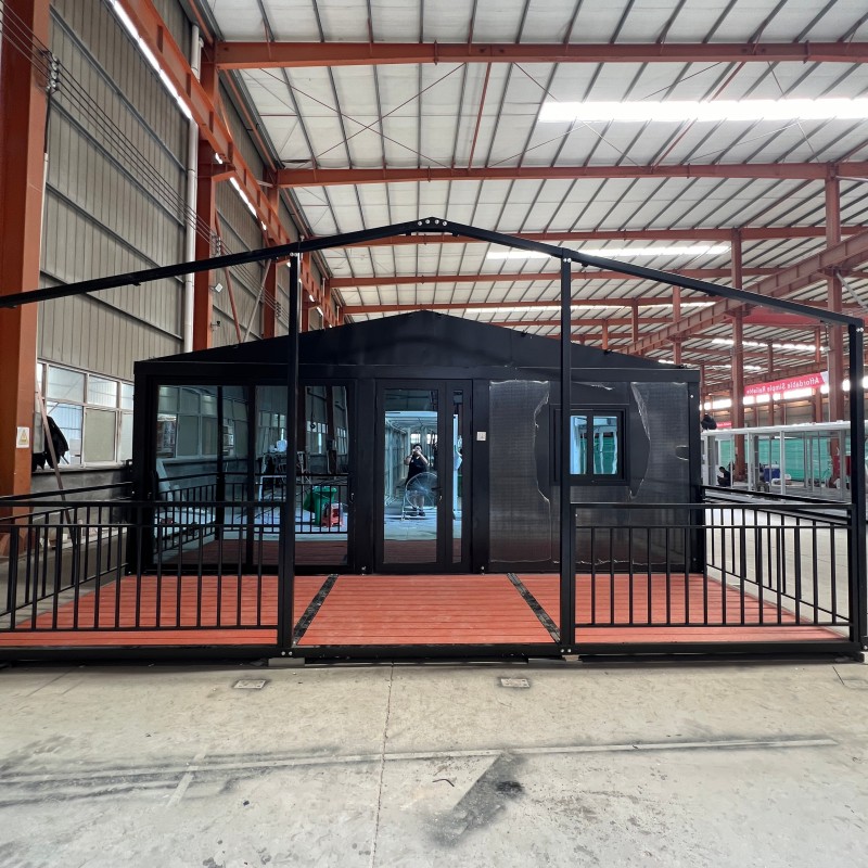 Luxury Expandable Container Office Shipping Container Houses Prefabricated Villa Homes with Sandwich Panel