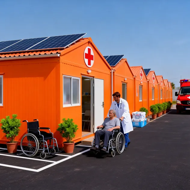 Mobile Modular Field Hospital House