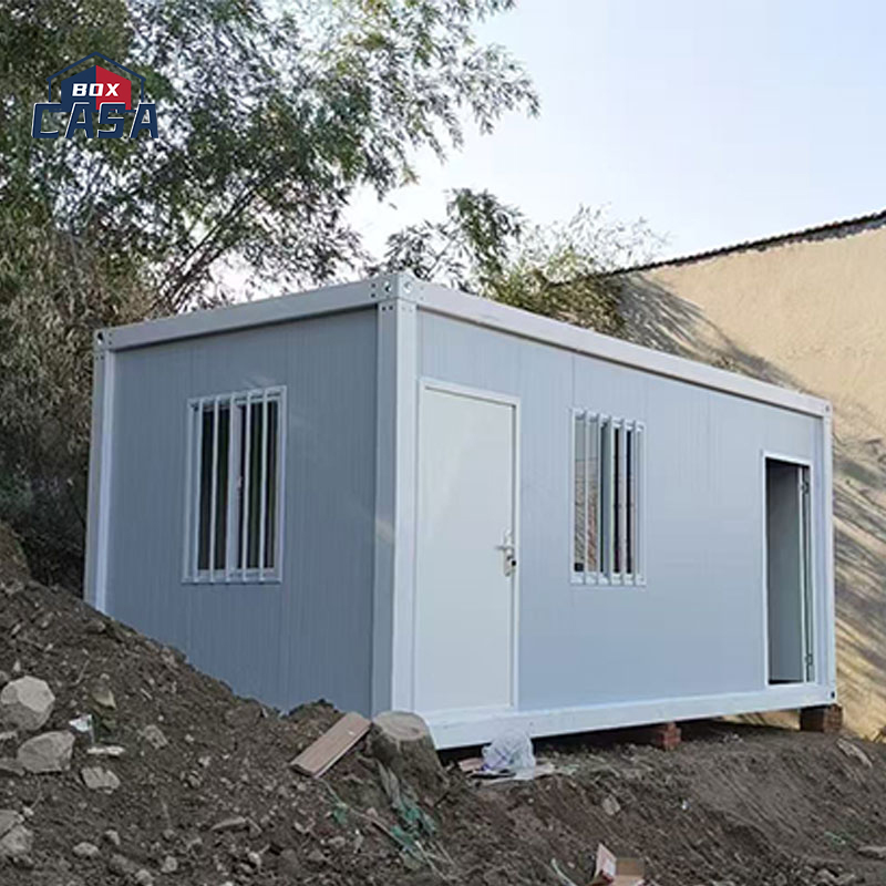 CE Certified Quick Assembly Steel Structure Prefab House Modern Vacation Guesthouse Flat Pack Modular Home