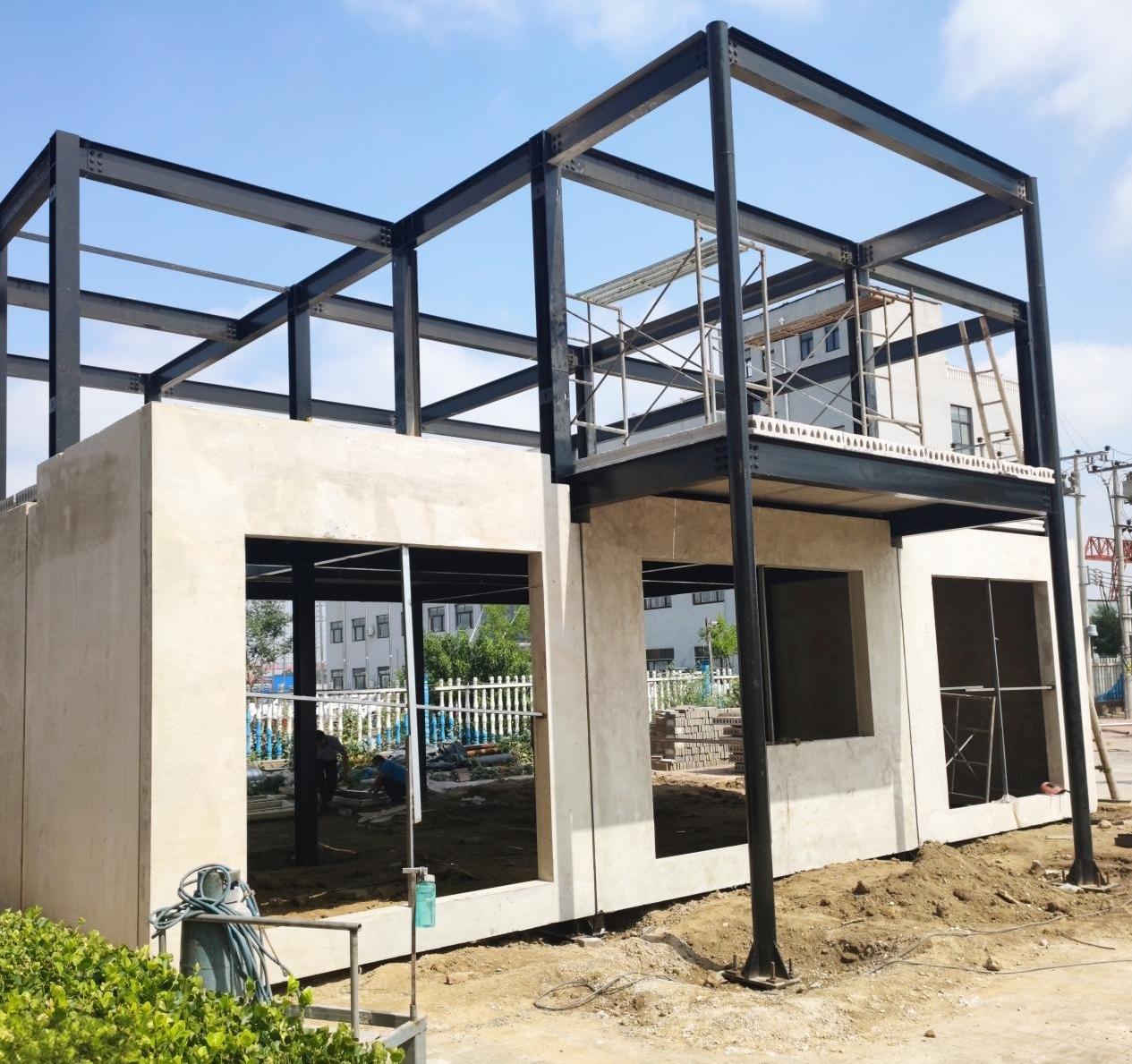 Cheap Fully Equipped Modular House Prefab Homes Light Steel Structure Mansion Houses Luxury Prefabricated Villas for Sale