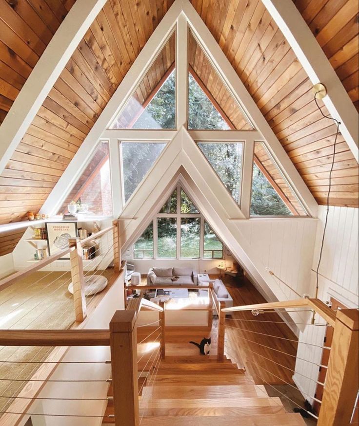 Prefab A-Frame structure detail 5
