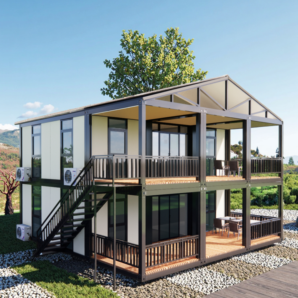2025 Modern High-End Prefabricated Steel New Generation House Office Use Container Houses for Hotels Homes and Villas Project