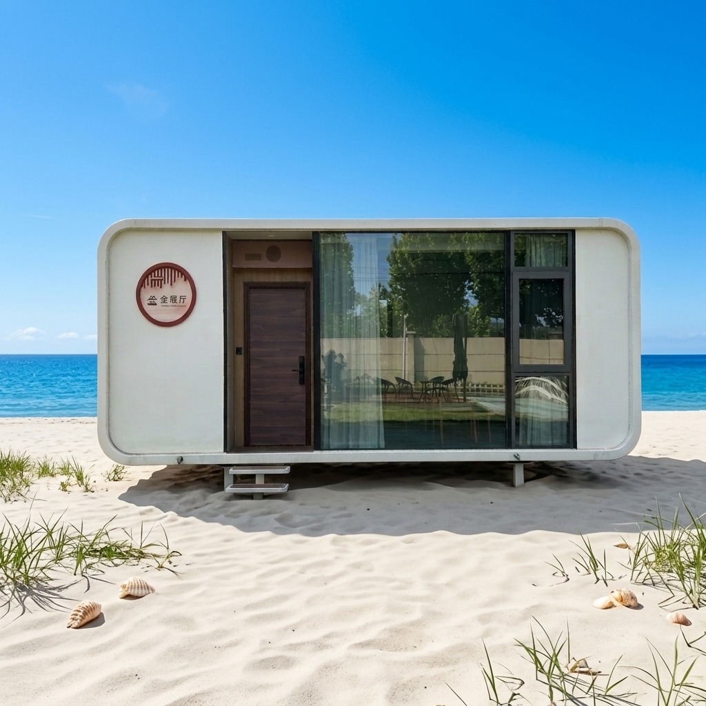 Modular Mobile Container Steel Apartment Turnkey Smart Living Unit Complete Setup Luggage in Ready to Move Price