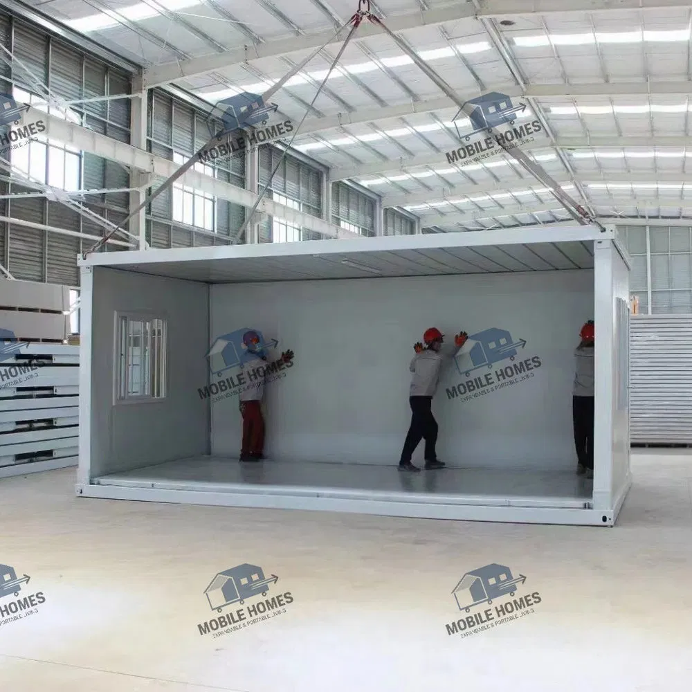 High Load Bearing Capacity Stackable Modular Container House for Temporary Dormitories