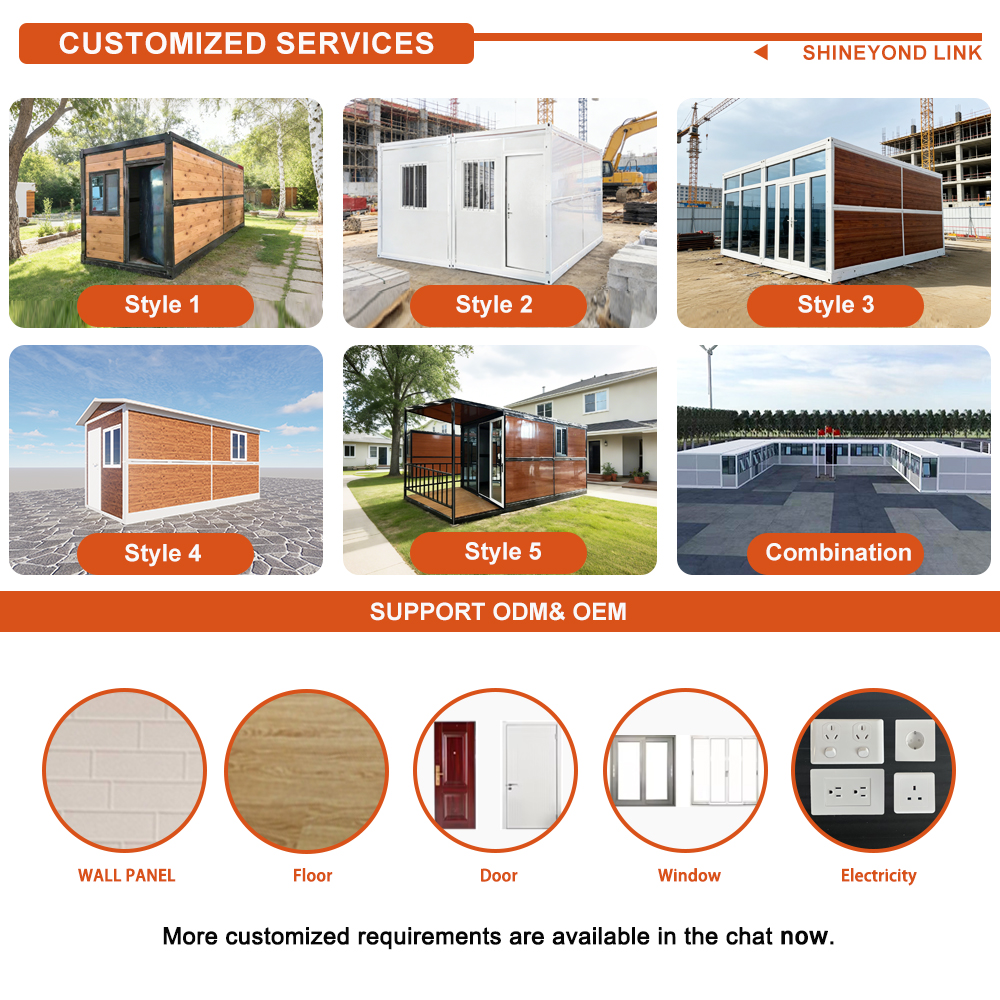 Multi Story Stackable Foldable Modular System for Temporary Worker Accommodation on Site Foldable Container House