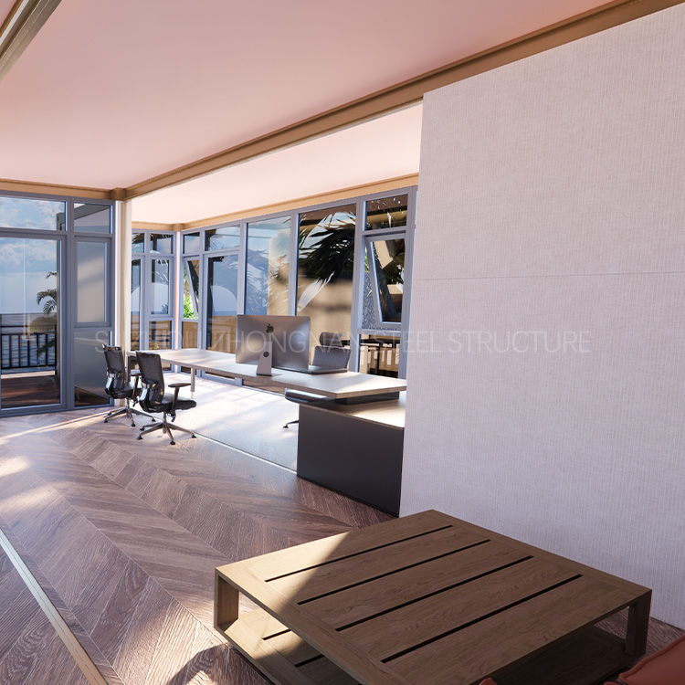 Customized High Quality Modular Villas/Hotel/Coffee House Containers Homes Buildings for Poland