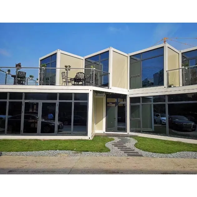 Exterior View Prefabricated Cabin