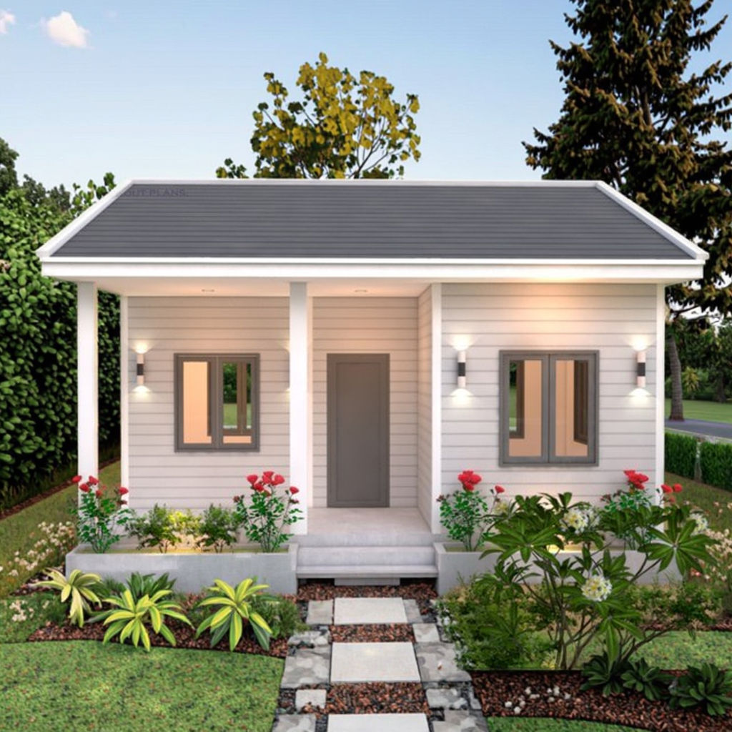 Modern Luxury 1 Bedroom Modular Wooden Steel Frame Prefabricated Container House Low Cost Movable Thermal Insulation Prefab