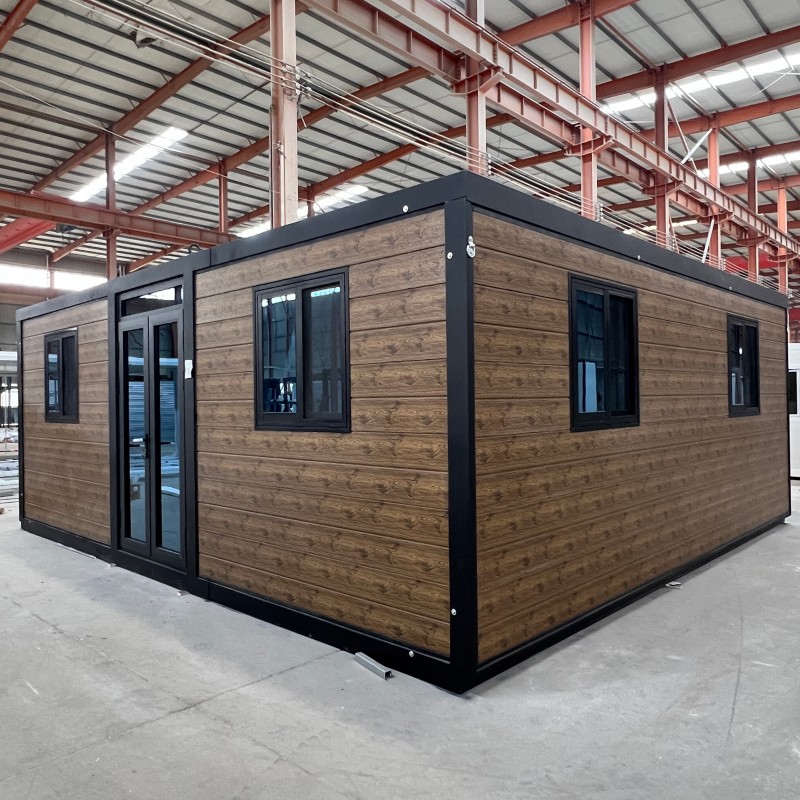 Luxury Expandable Container Office Shipping Container Houses Prefabricated Villa Homes with Sandwich Panel
