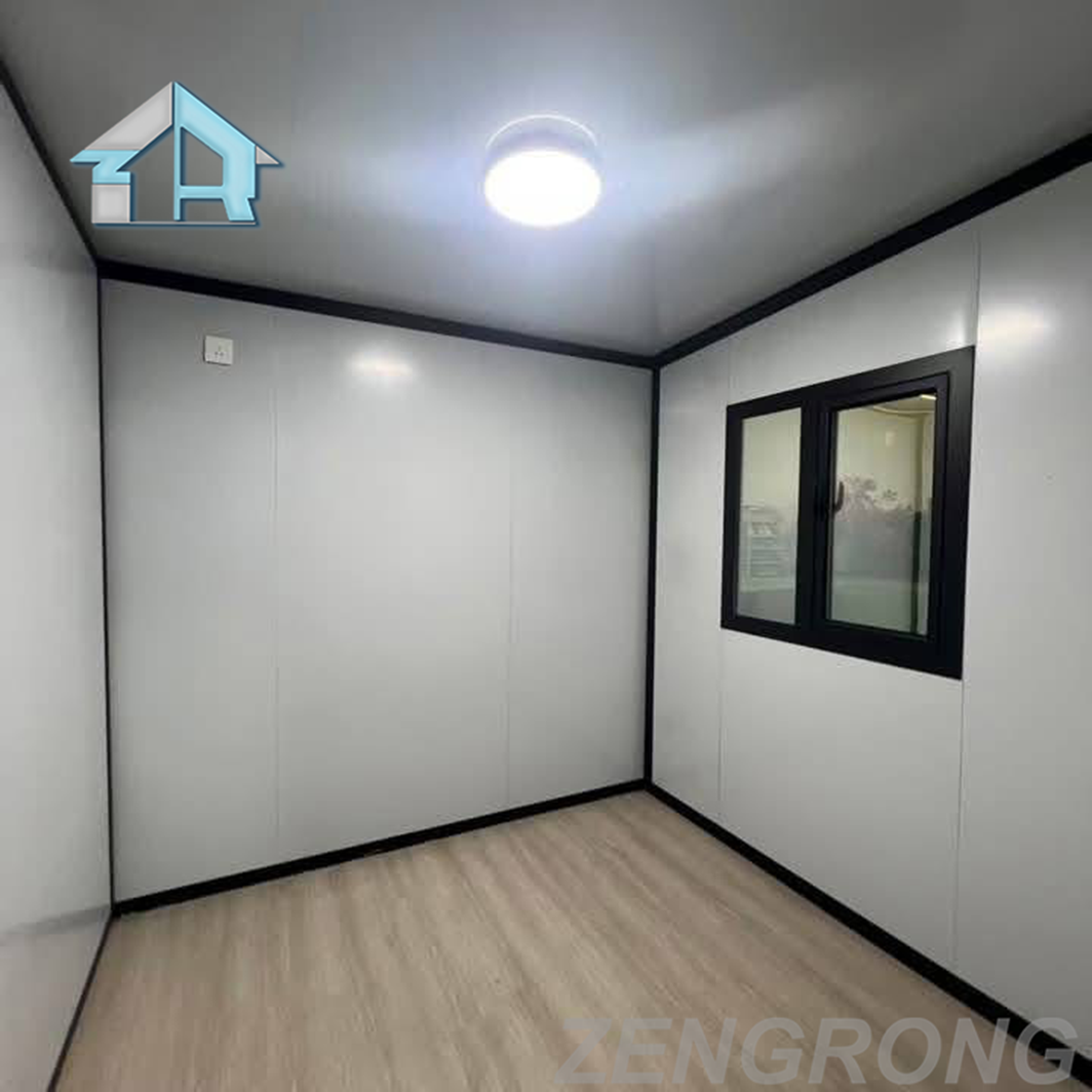 20FT Solar Ready Expandable Cabin 2 Bedroom Off-Grid | Eco-Friendly Tiny House with Insulation for Glamping &amp; Camping
