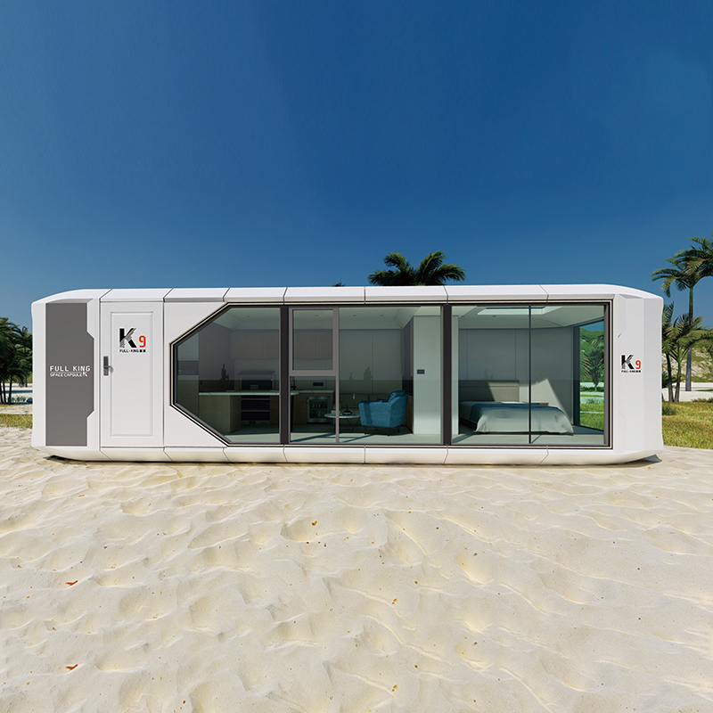 Modular Smart Tiny Capsule Space House with High Mobility and Smart Home System