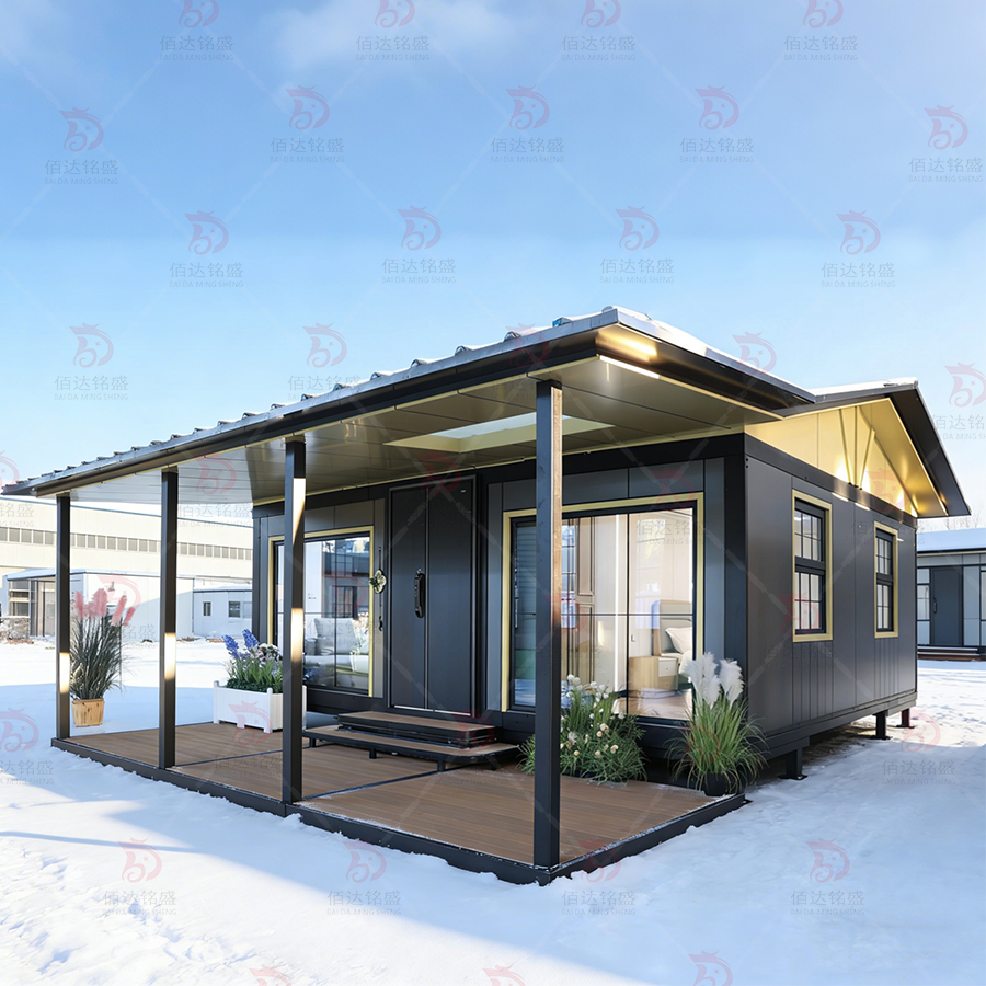 BDMS Luxury 20-40ft Expandable Container Home Prefab House Steel Sandwich Panel Modern Eco-Friendly Apartment Hotel Villa Use