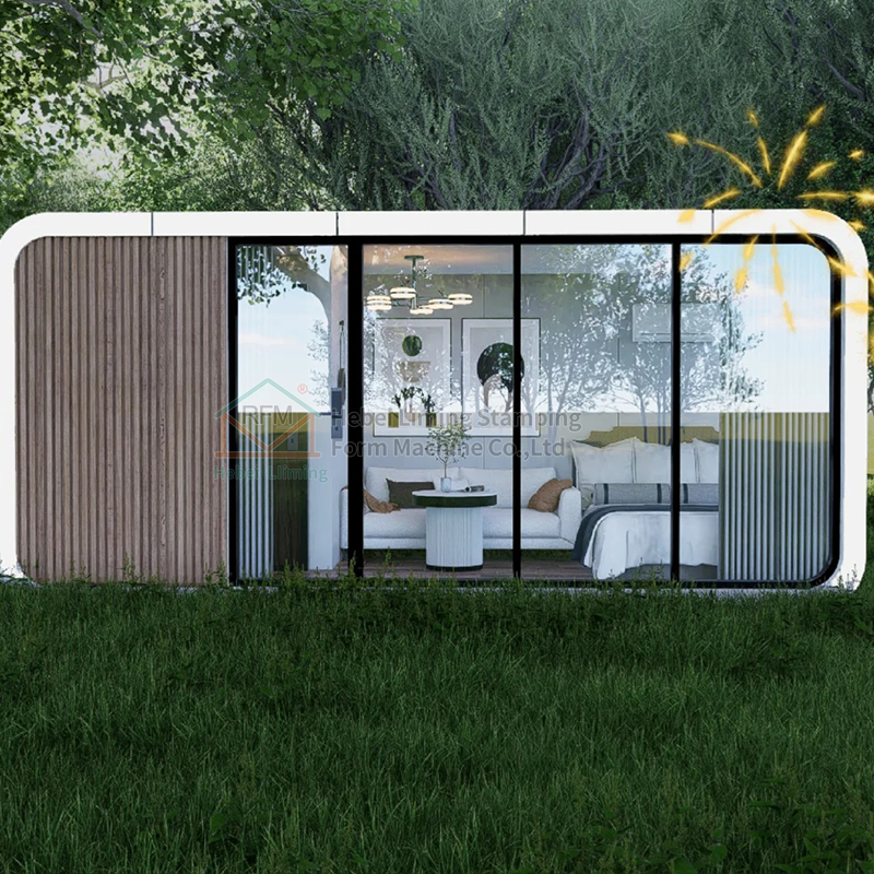 High Quality Apple Cabin Prefabricated House Modular House With Bedroom Apple Cabin Modular House