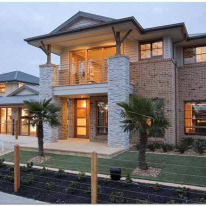 Prefab Houses 4 Bedrooms Luxury Light Steel Prefab House Customized By Manufacturer