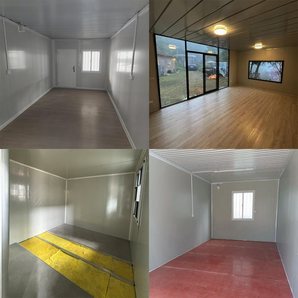 Affordable Luxury Garden Studio Detachable Container House for Backyard with Durable Steel Frame