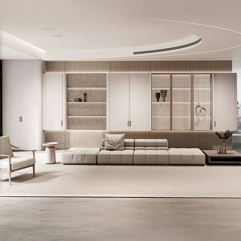 OPPEIN One Stop Solution Project Minimalist Design Whole House Furnishing Customized For Villa