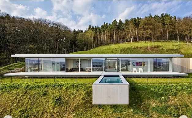 Modern Luxury Villa Light Steel Prefab House with Steel Structure Prefabricated Design Style
