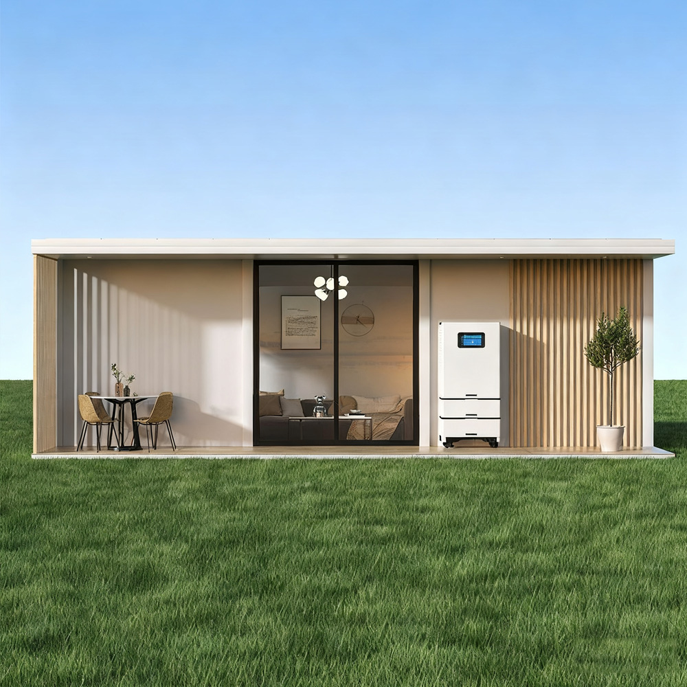 Solar Powered Custom High-End Prefab Foldable Folding Container House Comfort Compact Micro Tiny Home Modular Space-Saving 30m&sup2;