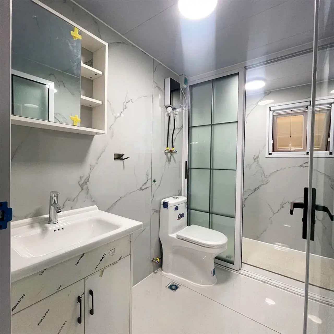 40ft 20ftFolding Mobile Homes Tiny Home Houses Ready Container Prefabricated House Two Bedroom Prefab Expandable Container House