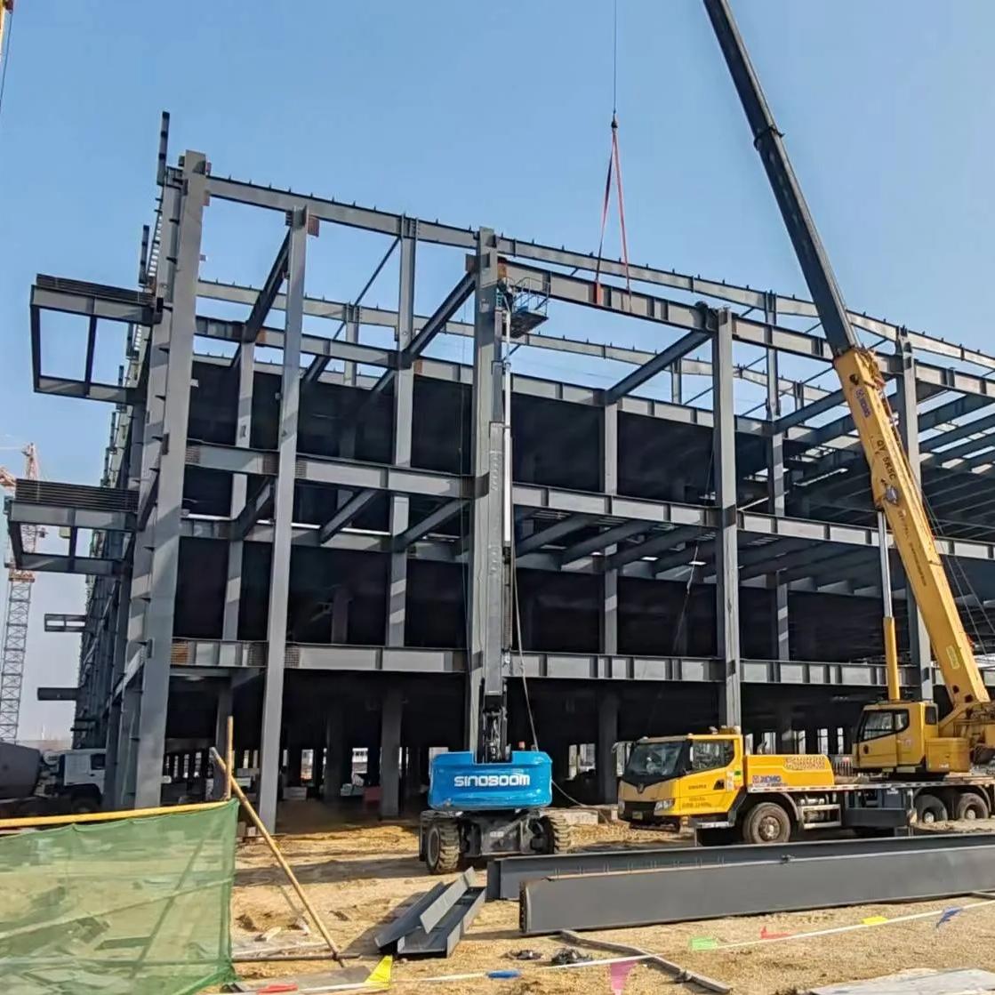 Modern Prefabricated Light Steel Structure Multi-story Buildings Are Widely Used in Schools Hotels Apartments