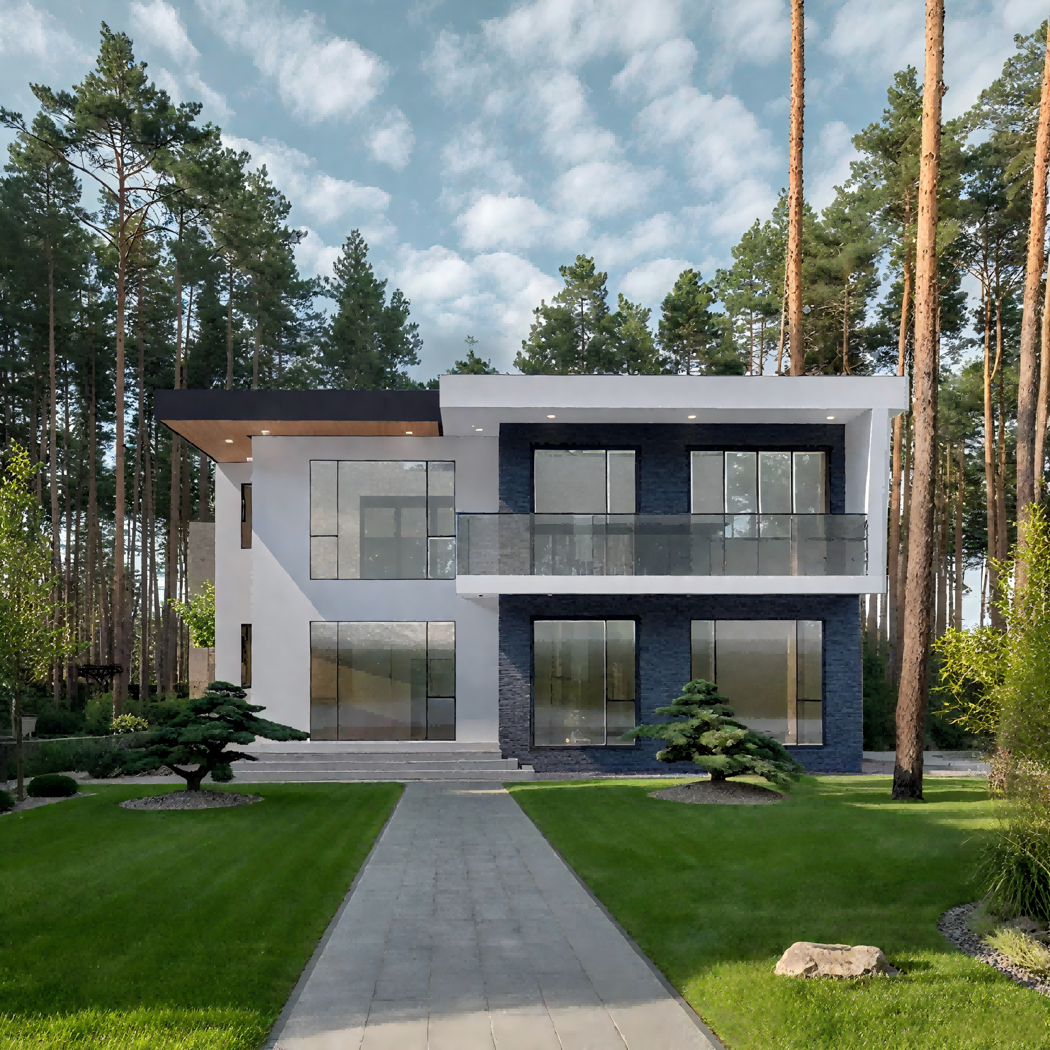New Design Fully Equipped Modular 2 Bedroom Luxury Wooden Log House Fully Furnished Prefabricated Modern Hotel Style Villa House