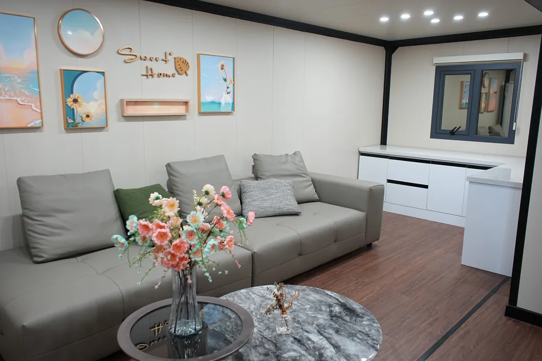 Modern Prefabricated Steel Modular Home for Ultimate Living Comfort