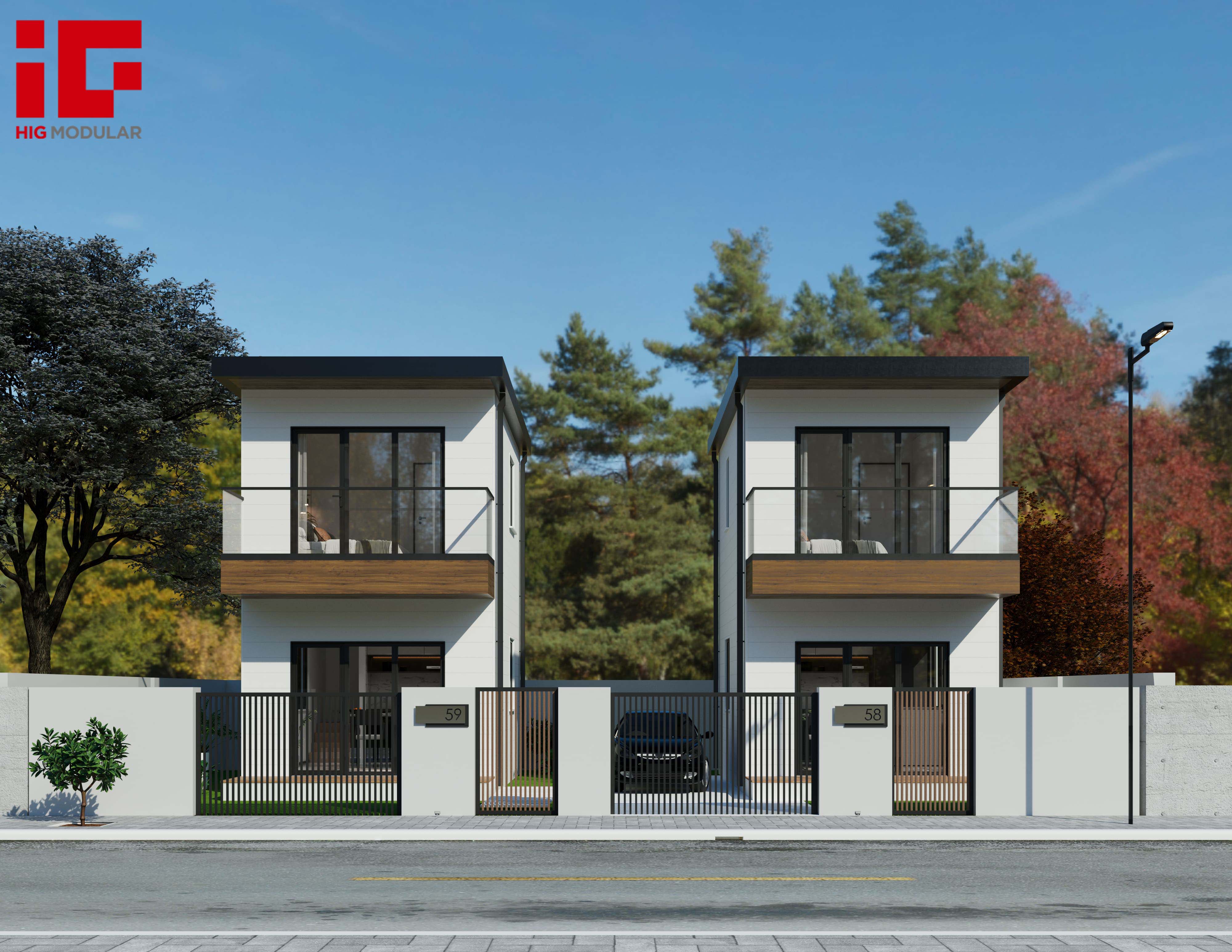 Detailed steel structure layout