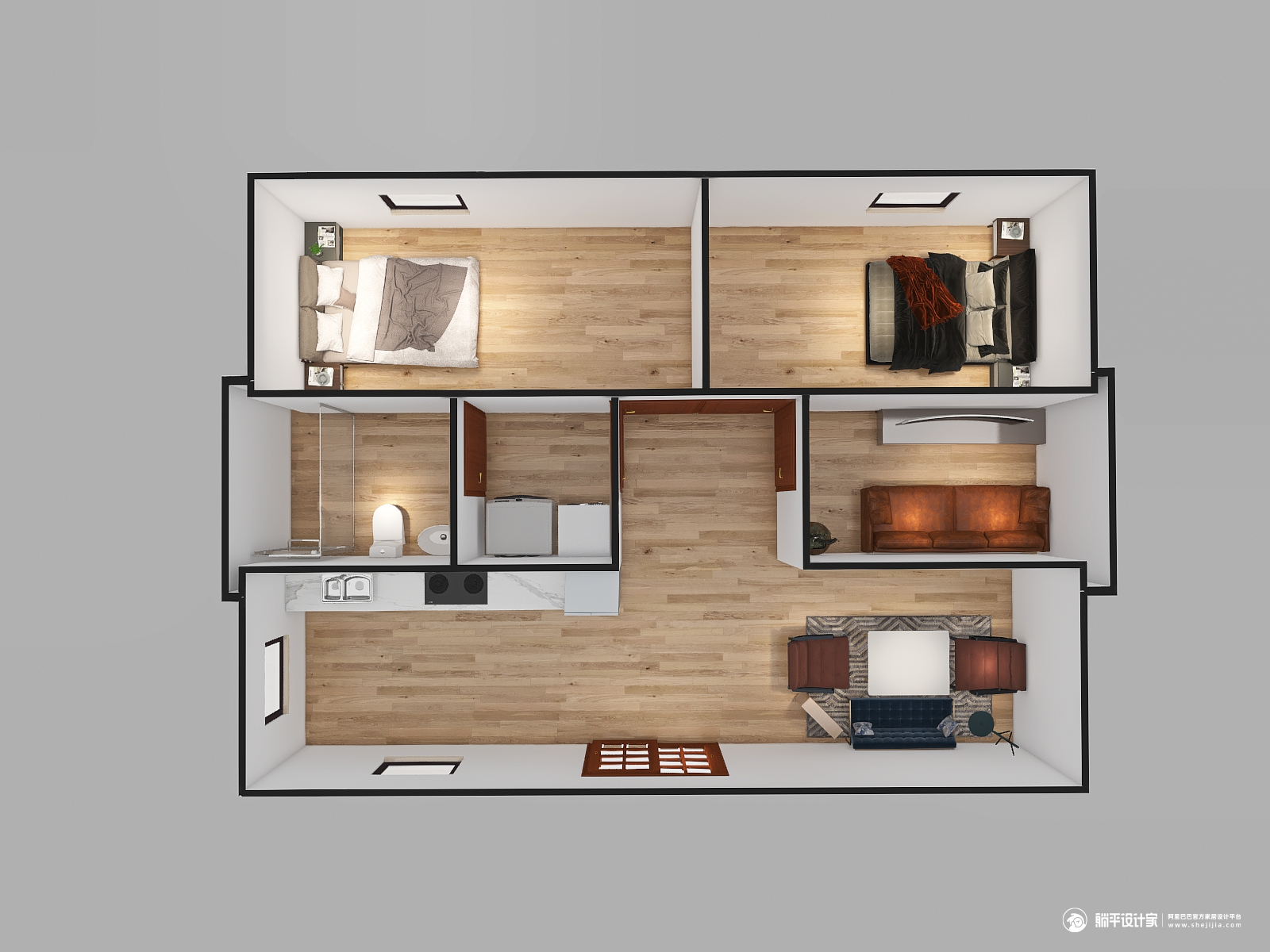 Floor Layout Design Plan 2