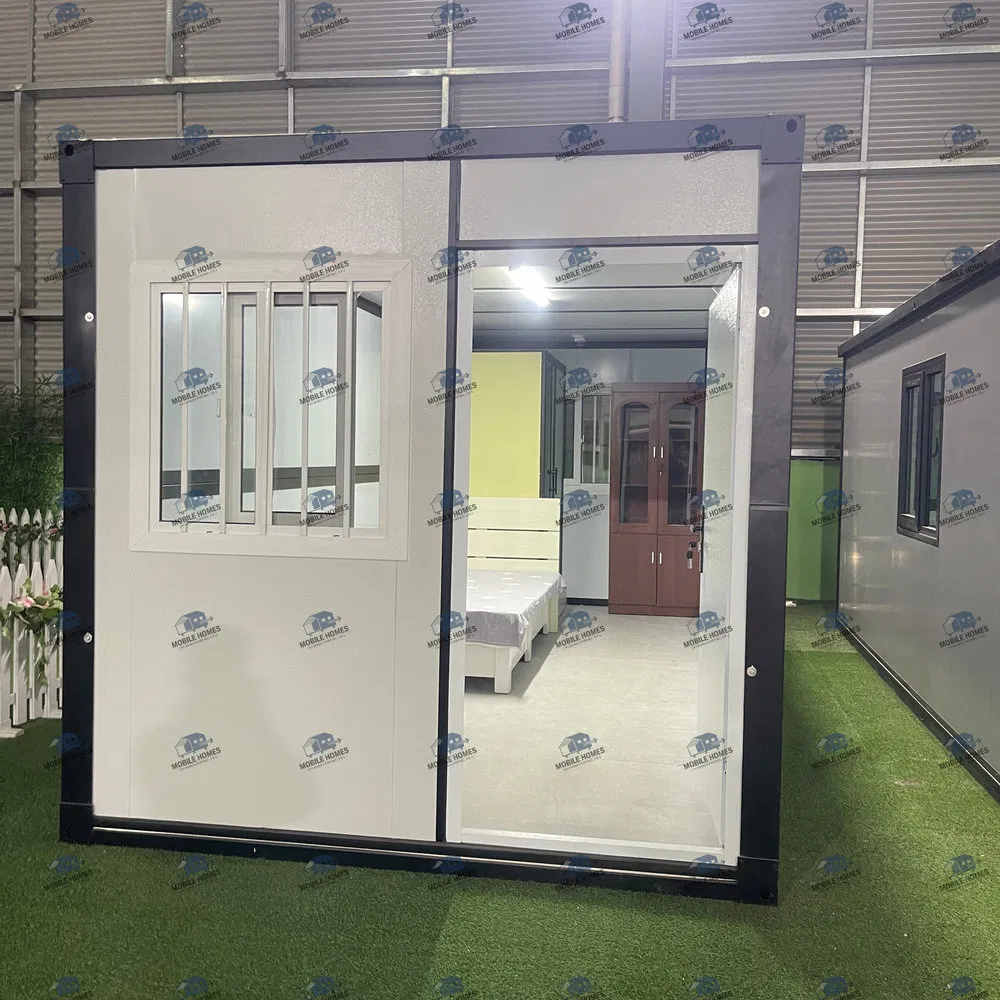 Wind Resistant Modular Stackable Container House for Emergency Command Centers