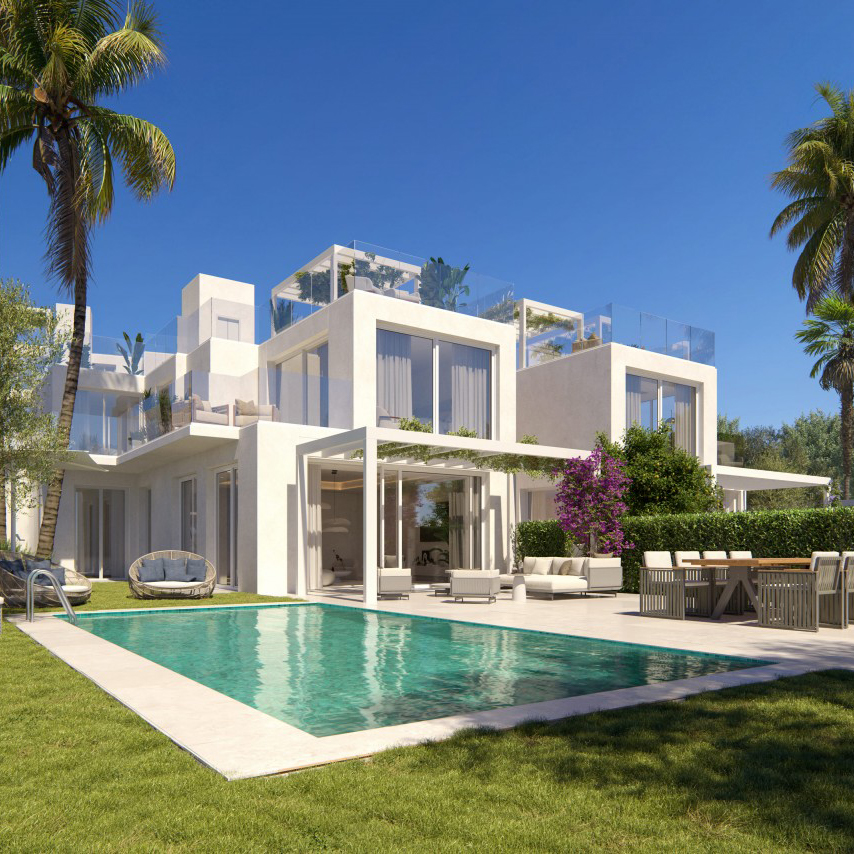 Ready Made Villa Prefabricated Luxury House Modern Luxury Villas Prefab Tiny Homes Light Steel Villa Houses 5 Bedroom