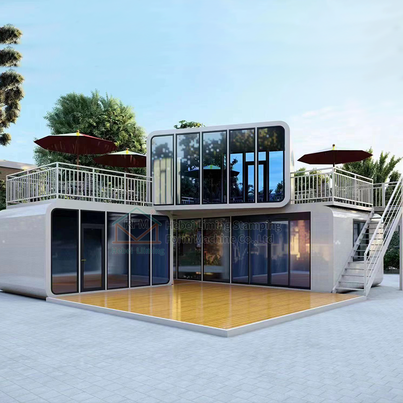 Apple Cabin Prefabricated Villas Modern Luxury Design High End Customized Apple Cabin Houses Suitable For Various Environments