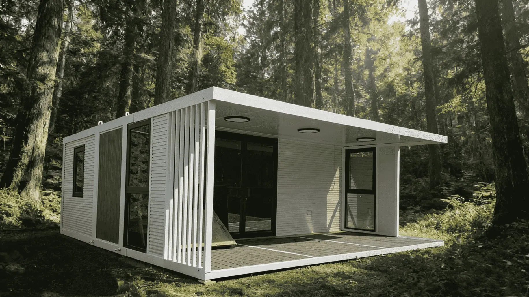 Windproof Durable Expandable Container House Prefab Permanent Modular Home