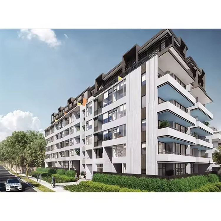 Steel Structure Apartments Steel Structure Multi Story Modular Building Multi-Storey Prefabricated House