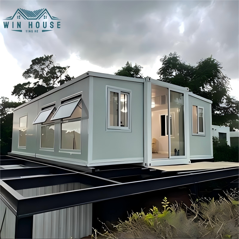 Prefab Modular Garden House Hotels Resorts Containers Home Folding Expandable Container House For 40ft Luxury House Outdoor
