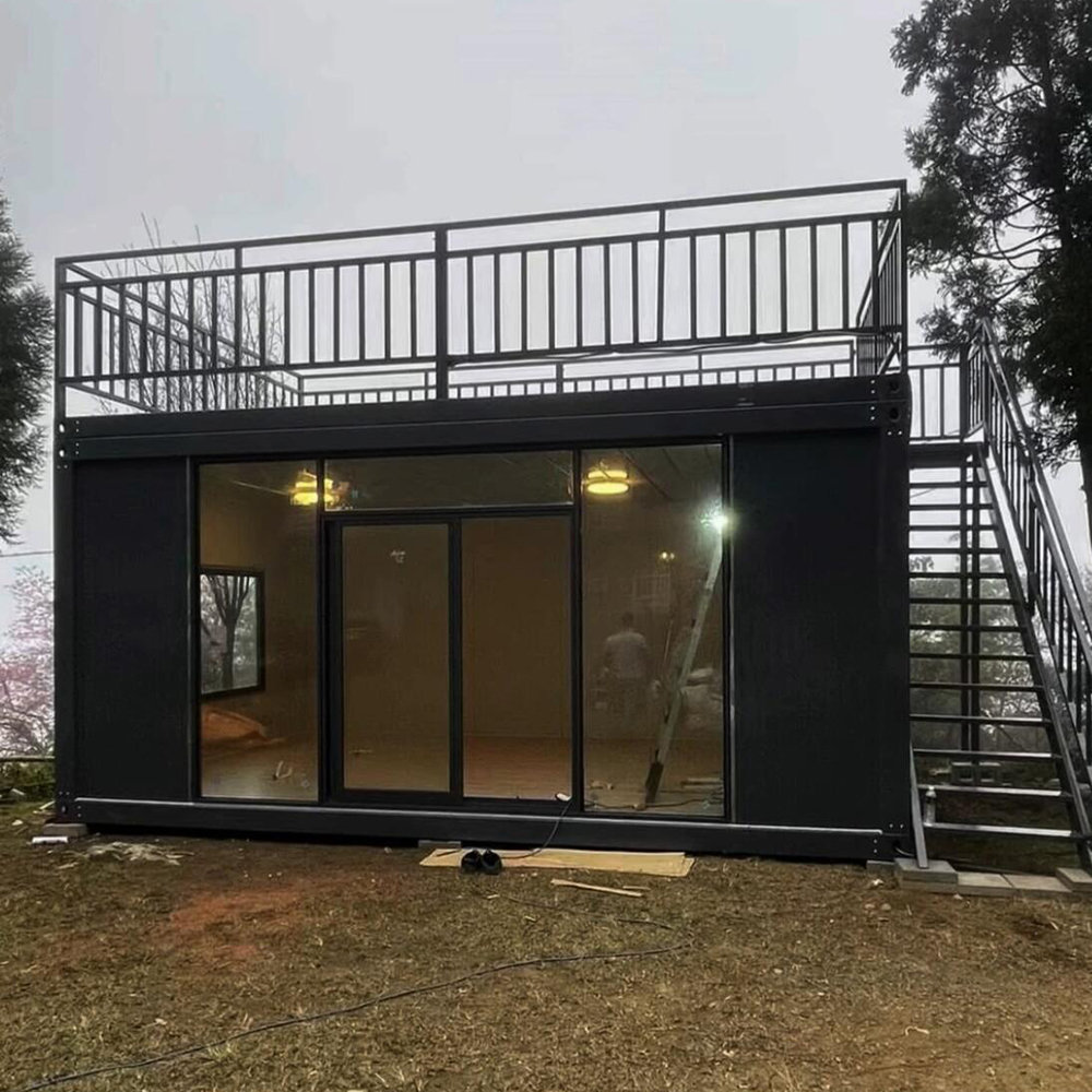 Supplier Cheap Luxury Prefab Assemble House Ready Made Mobile House Villa Flat Pack Container Homes 2 3 Bedroom Flatpack House