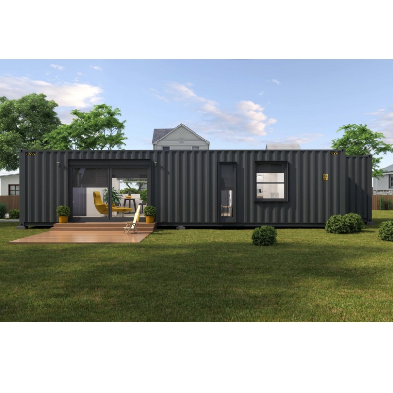 Tiny House Villa Prefab Shipping 20ft 40ft Flat Pack Container House Detachable Steel Modern Cabin House