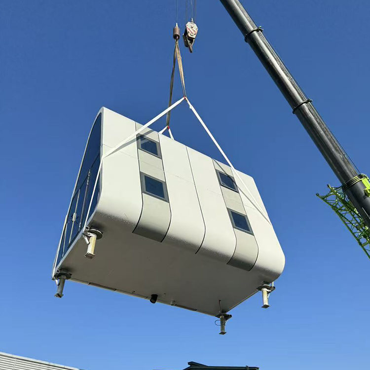 Portable Triangle Container House A-Frame Modular Prefab Camping Hotel For Sale