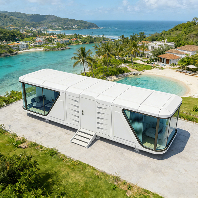 Space Capsule Intelligent Voice Control Prefab House Modern Prefabricated Smart Energy Efficient Housing Structure Modular Homes