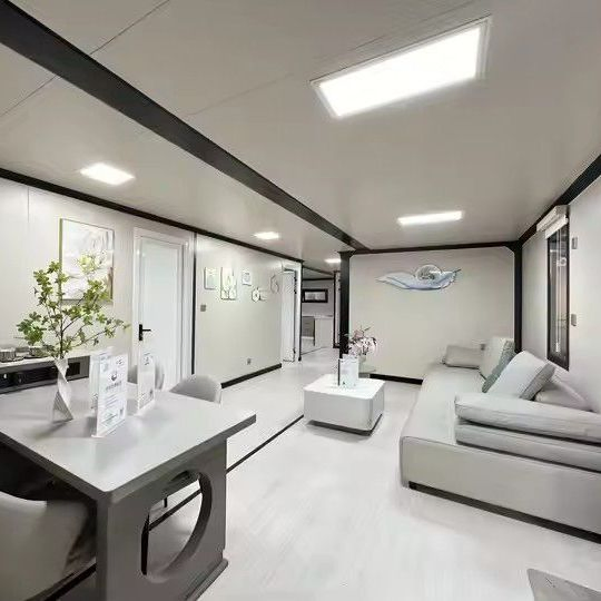 OEM/ODM Factory20FT New Luxury Modern Prefabricated Foldable Modular Mobile Living Portable and Expandable Container Home Furnishings